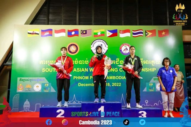 Pegulat Jatim Sumbang 9 Medali di Kejuaraan Gulat Se Asean