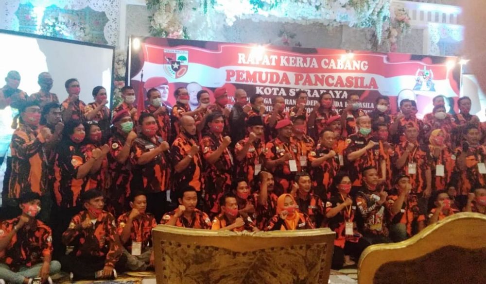 MPC Pemuda Pancasila Surabaya Gelar Rapat Kerja Cabang 2020